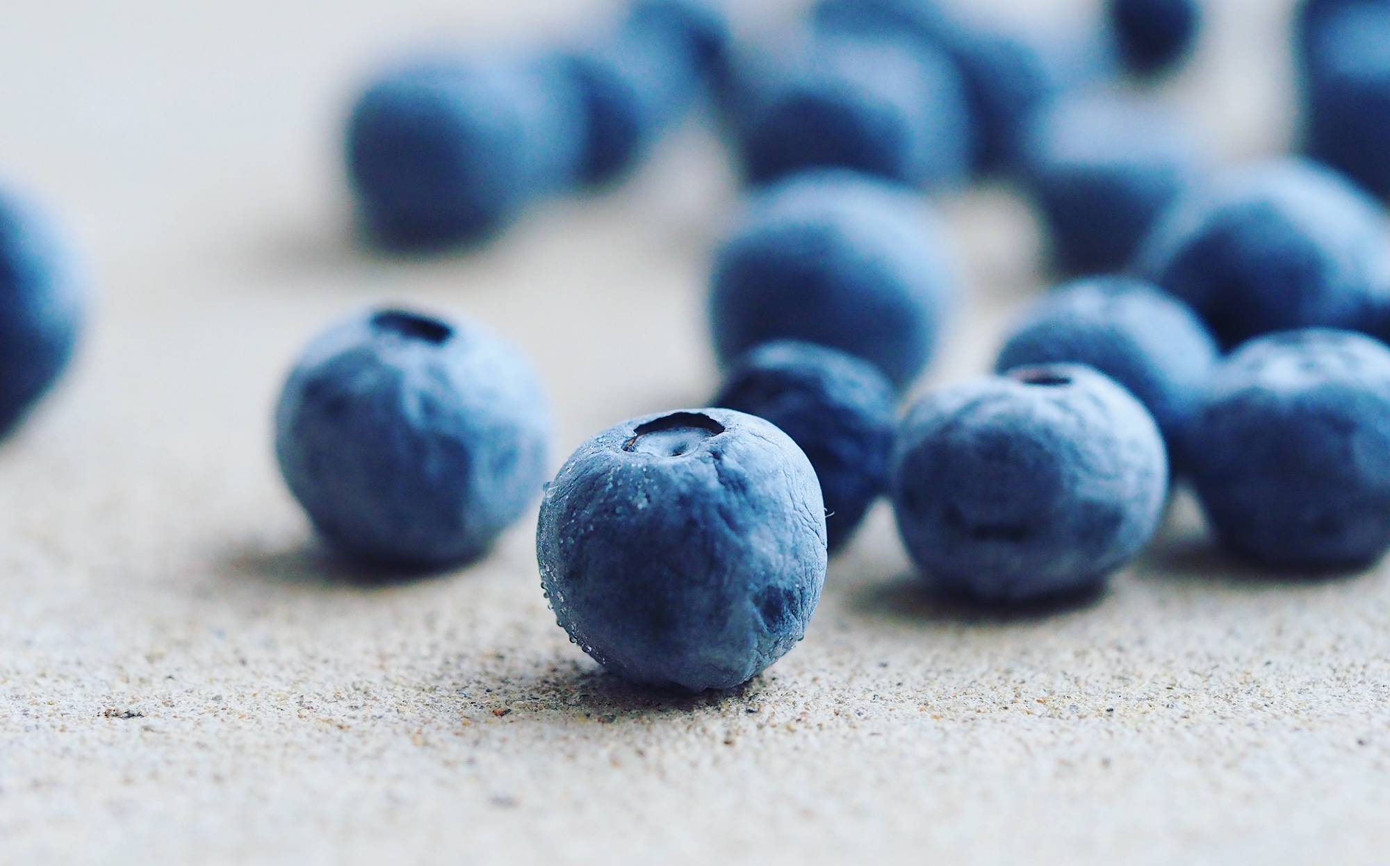 blauwe bessen zijn gezond - antioxidanten - ijsjes - hersenen